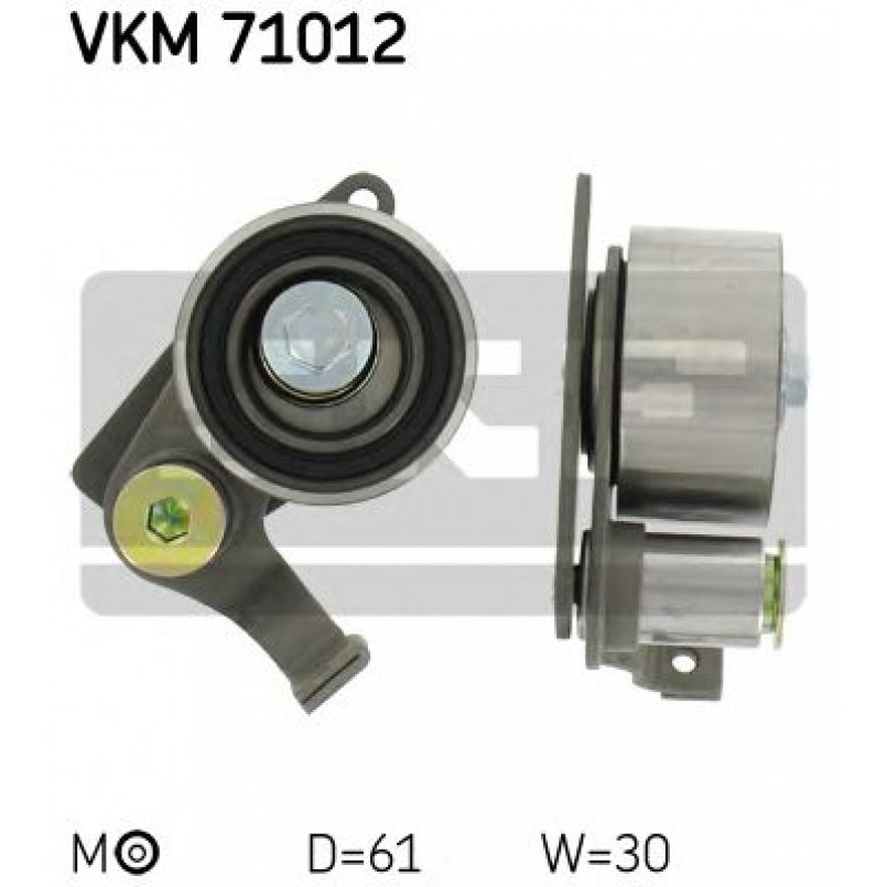 VKM 71012 SKF Ролик модуля натягувача ременя